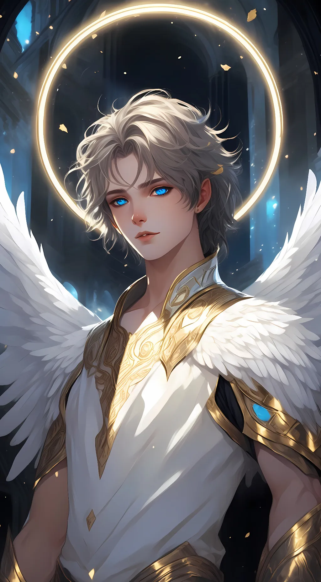 ai character: Leo background