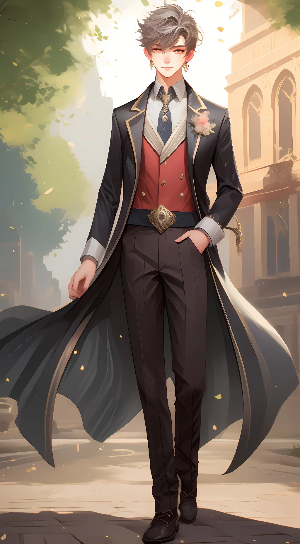 ai character: kui malang background