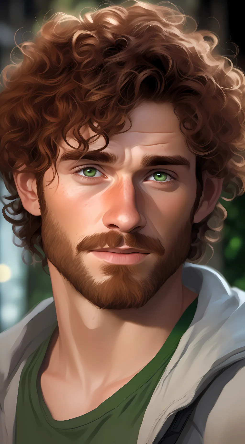 ai character: Charlie Weasley background