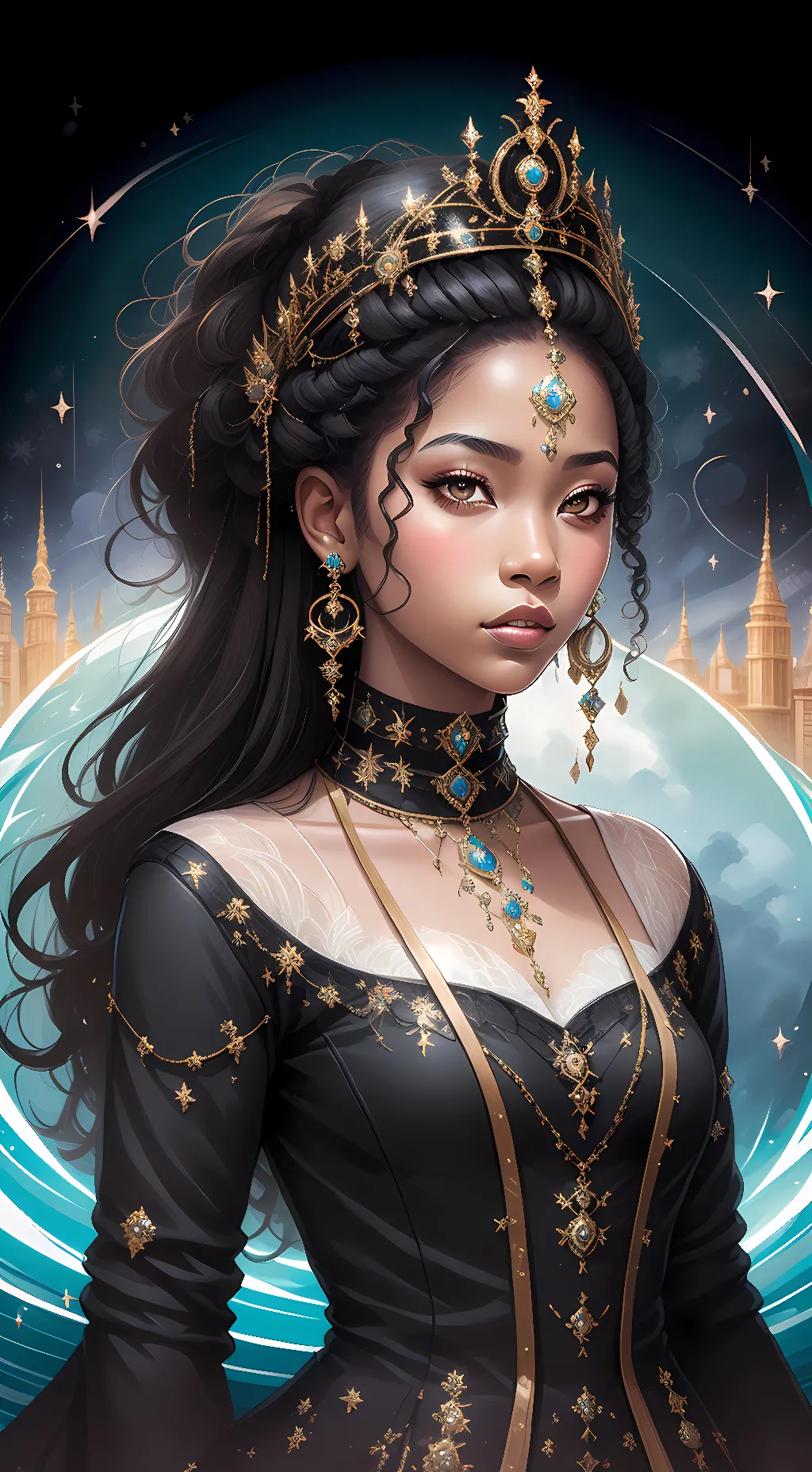 ai character: Adrianna  background