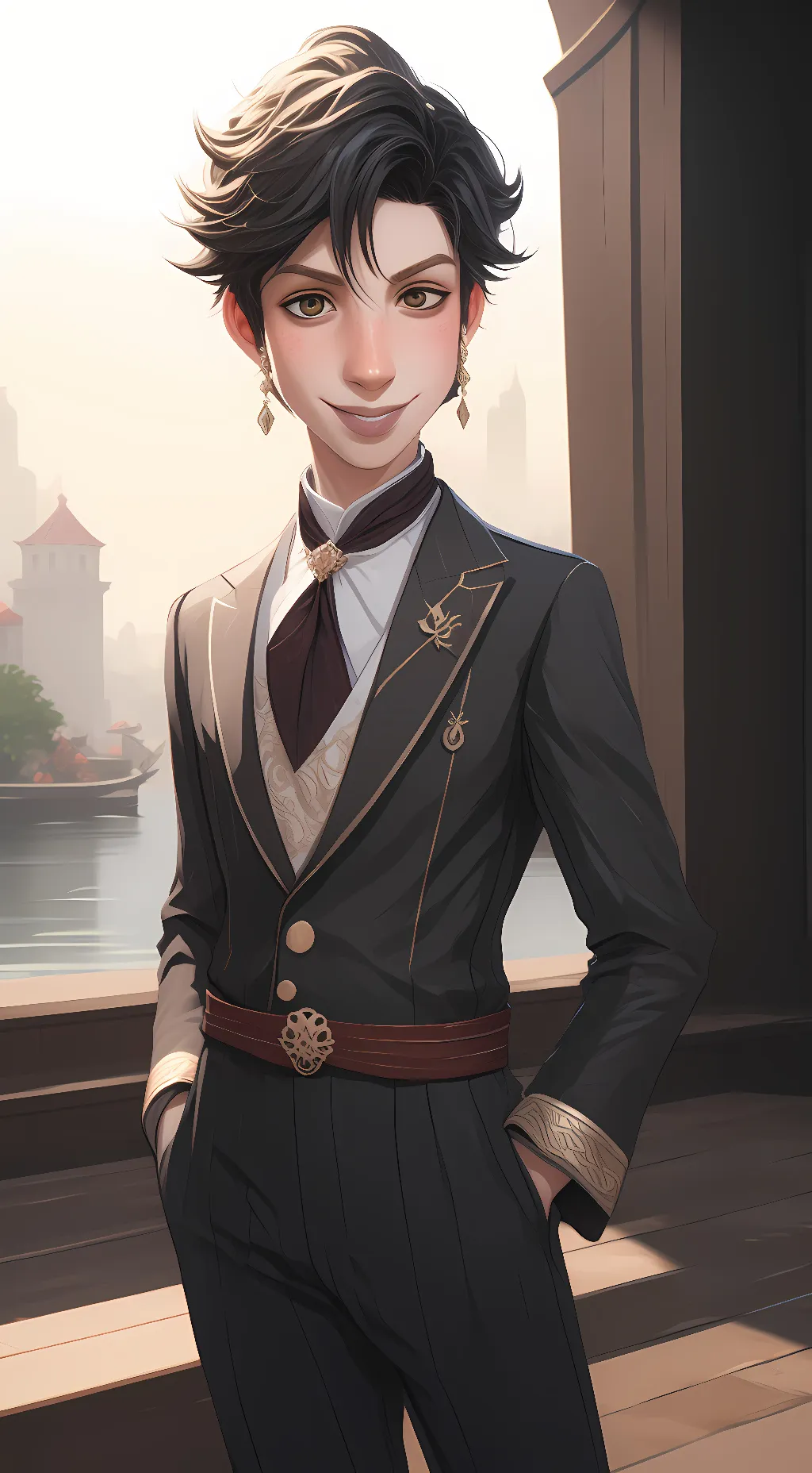 ai character: Alex background