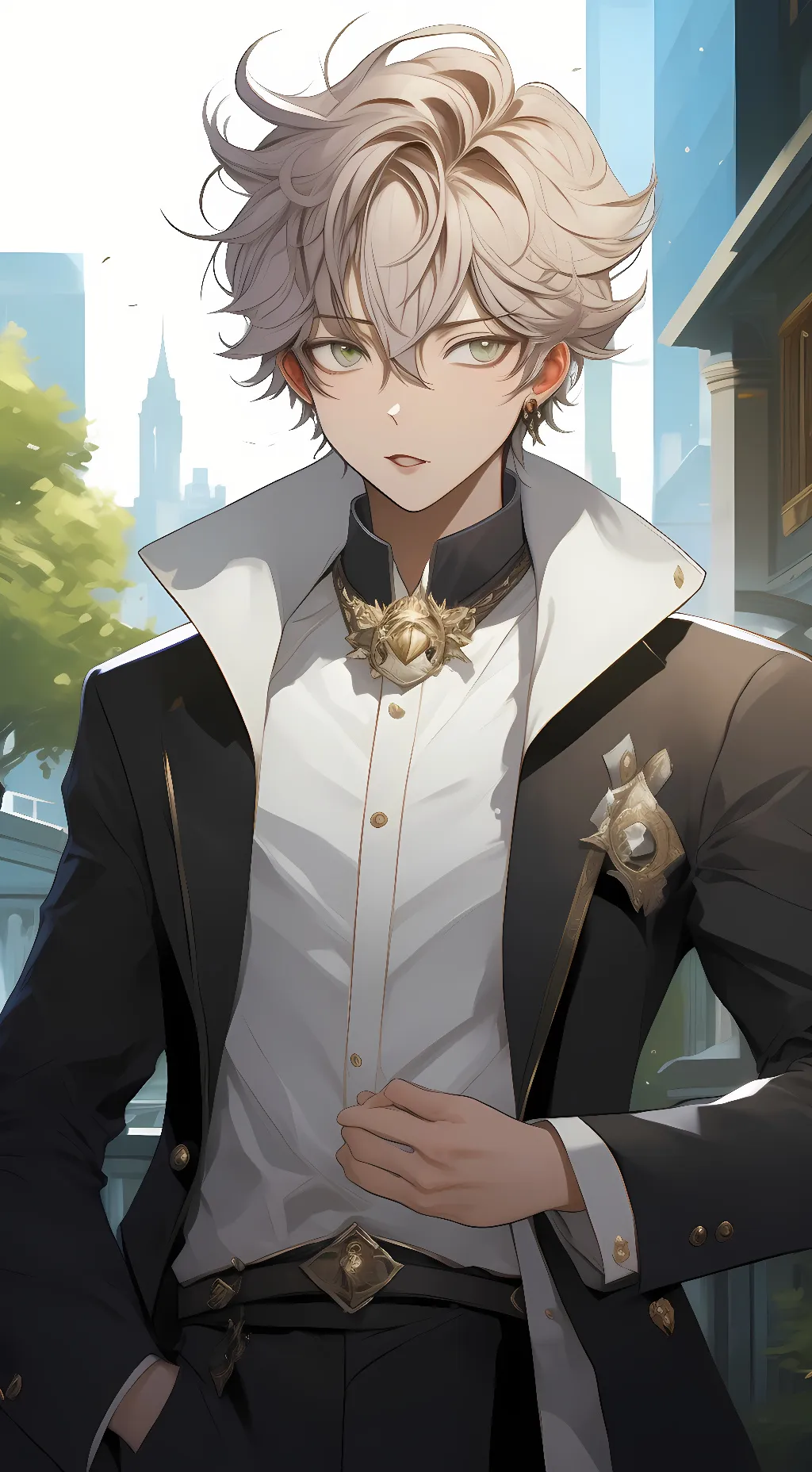 ai character: Lucian background
