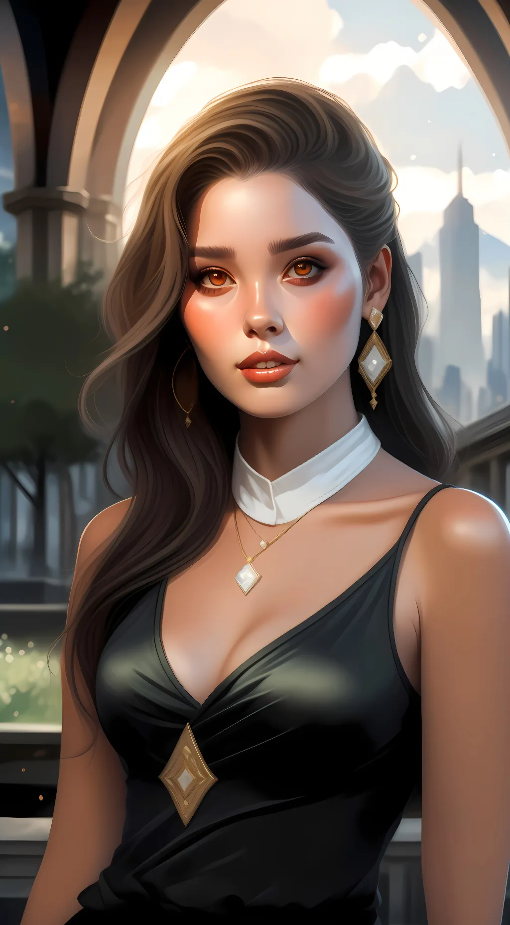 ai character: Some random girl background
