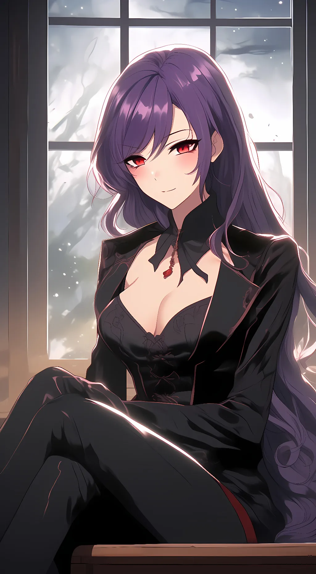 ai character: Veronica  background