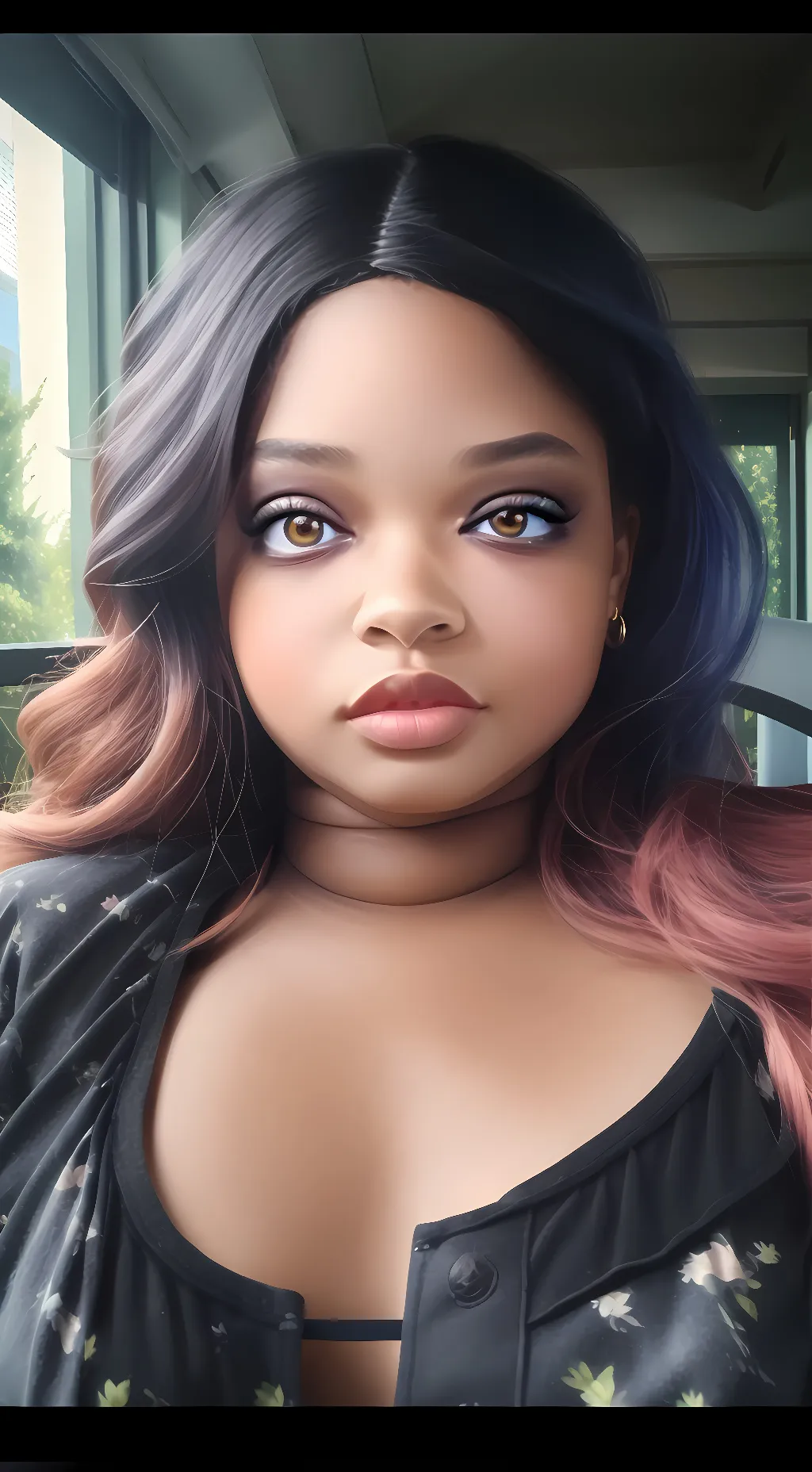 ai character: Rosemary  background