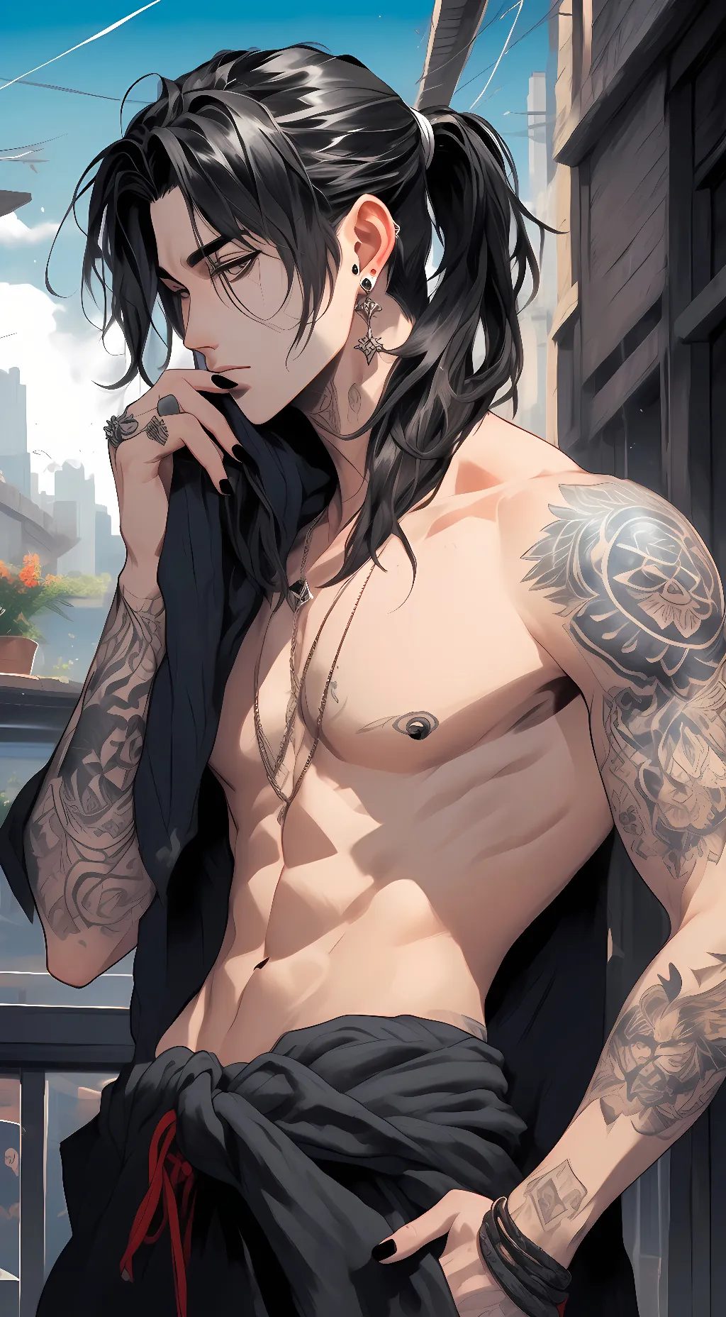 ai character: Alex Moretti background