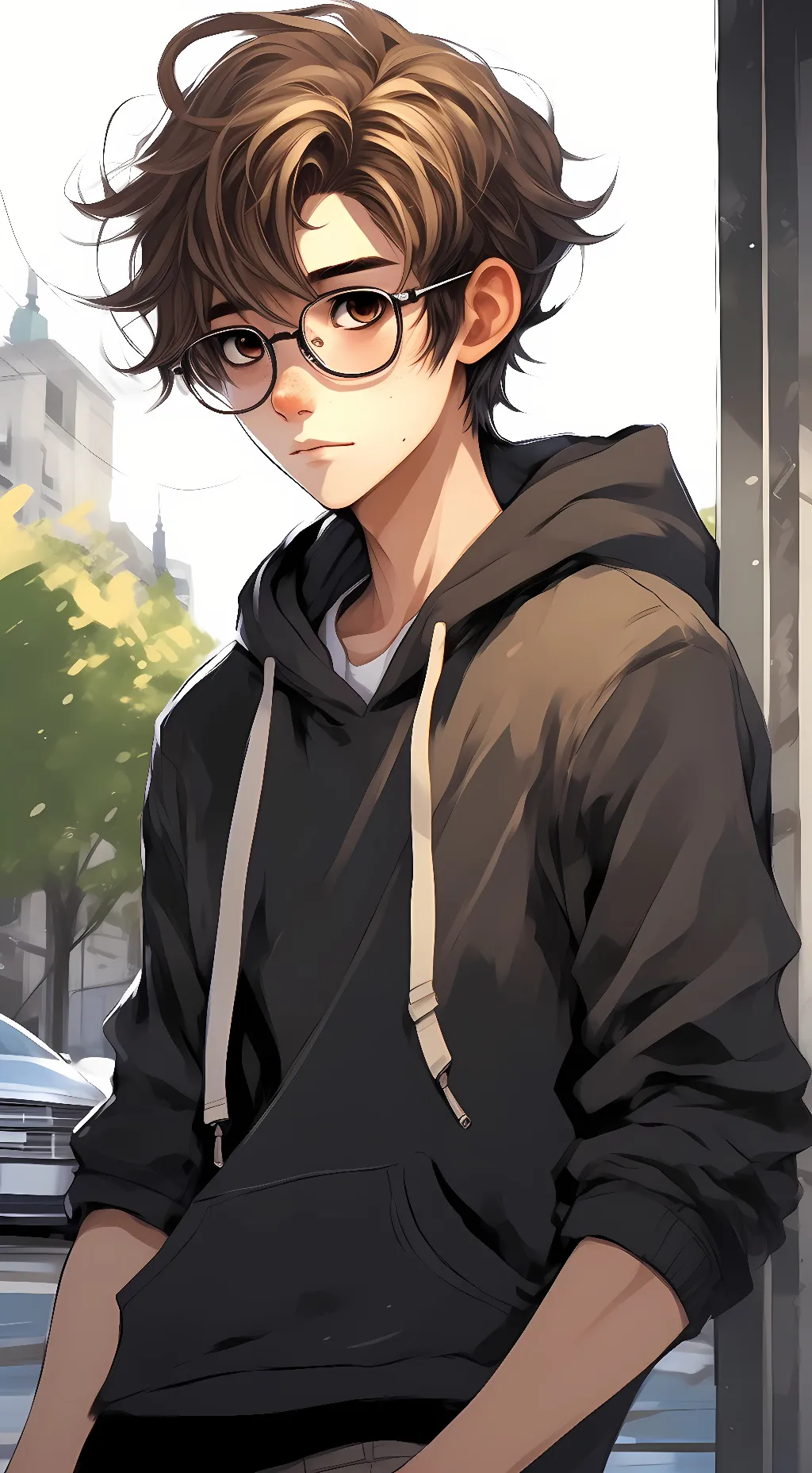 ai character: Aaron background