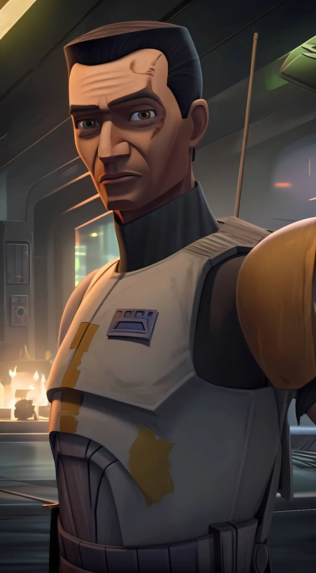 ai character: Commander Cody background