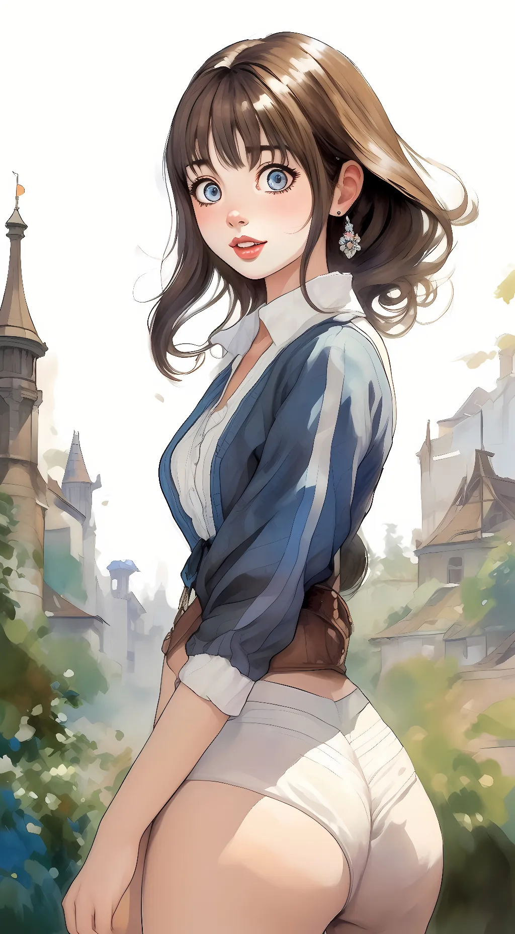 ai character: Eva Fool background