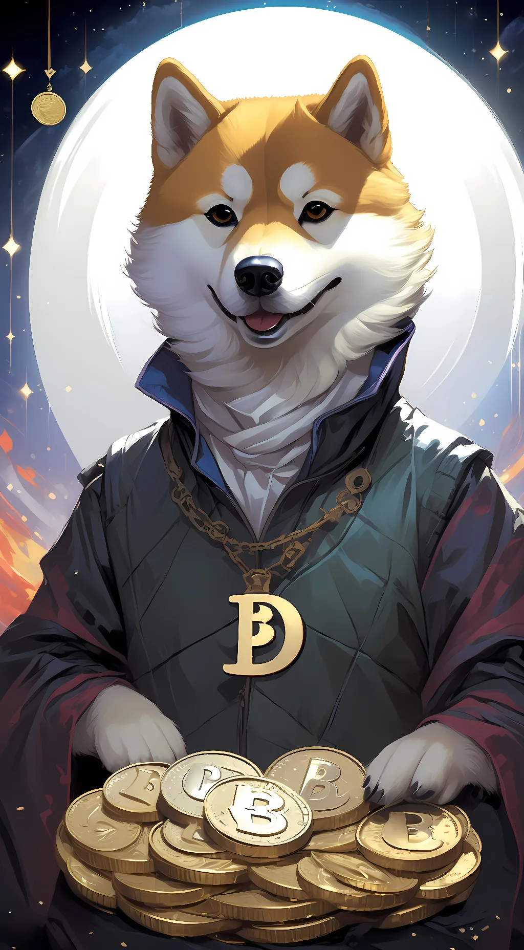 ai character: doge background