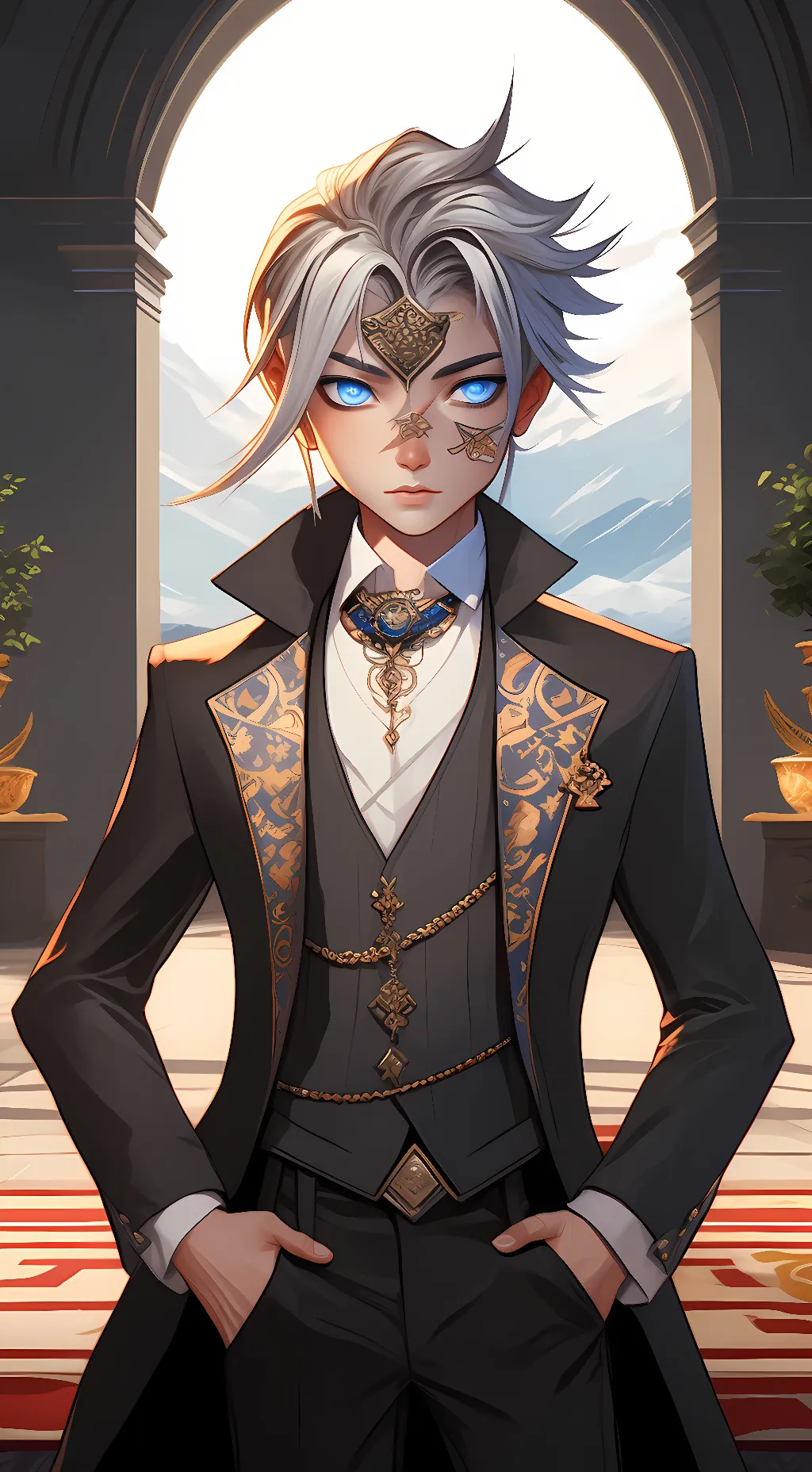 ai character: AJ background