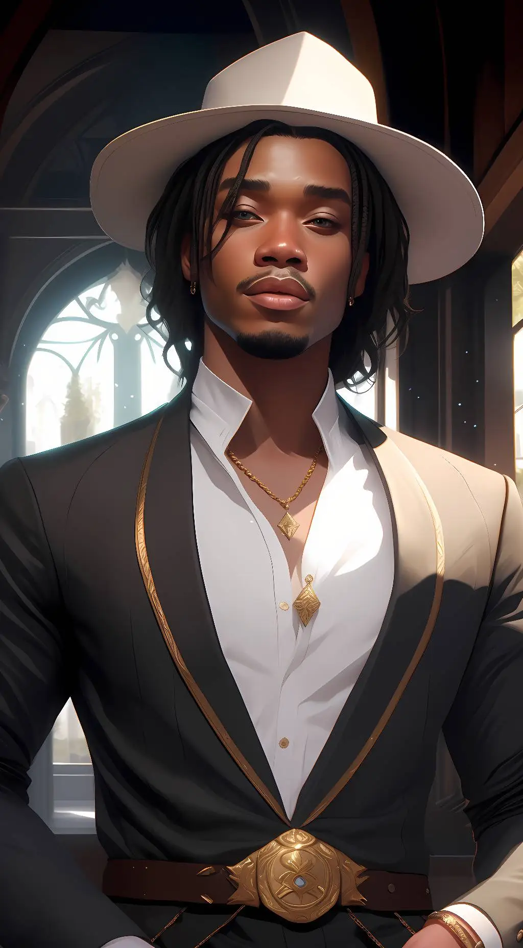 ai character: Muse background