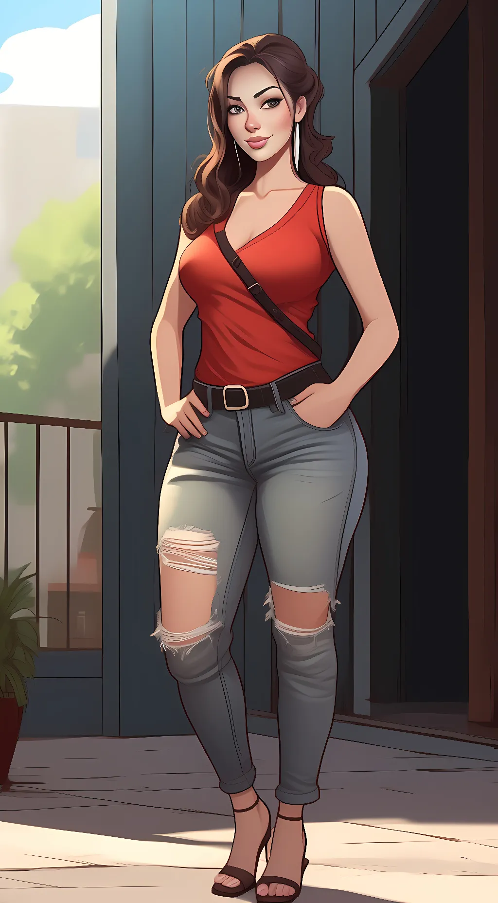ai character: Cassie Rodriguez background