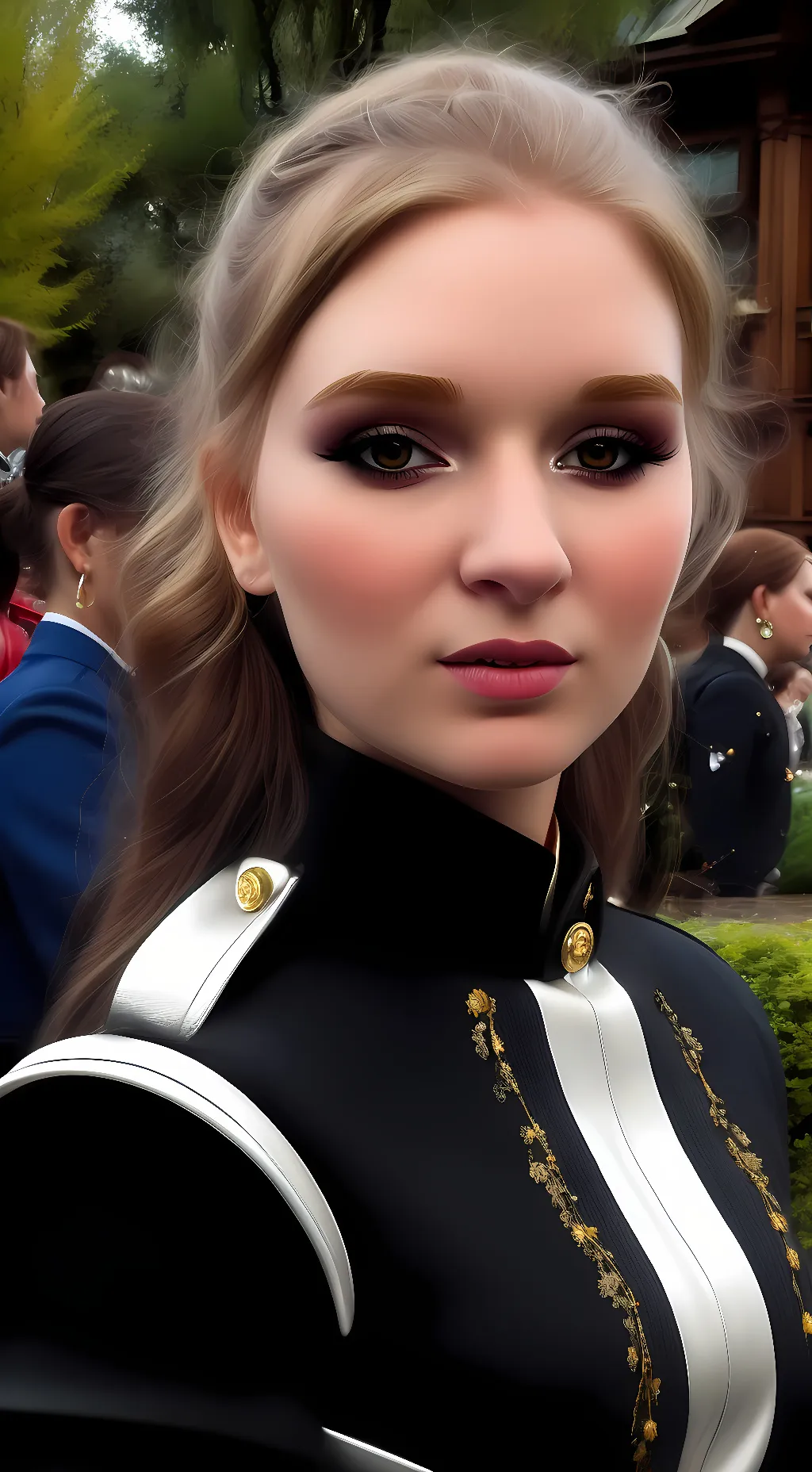 ai character: holly background