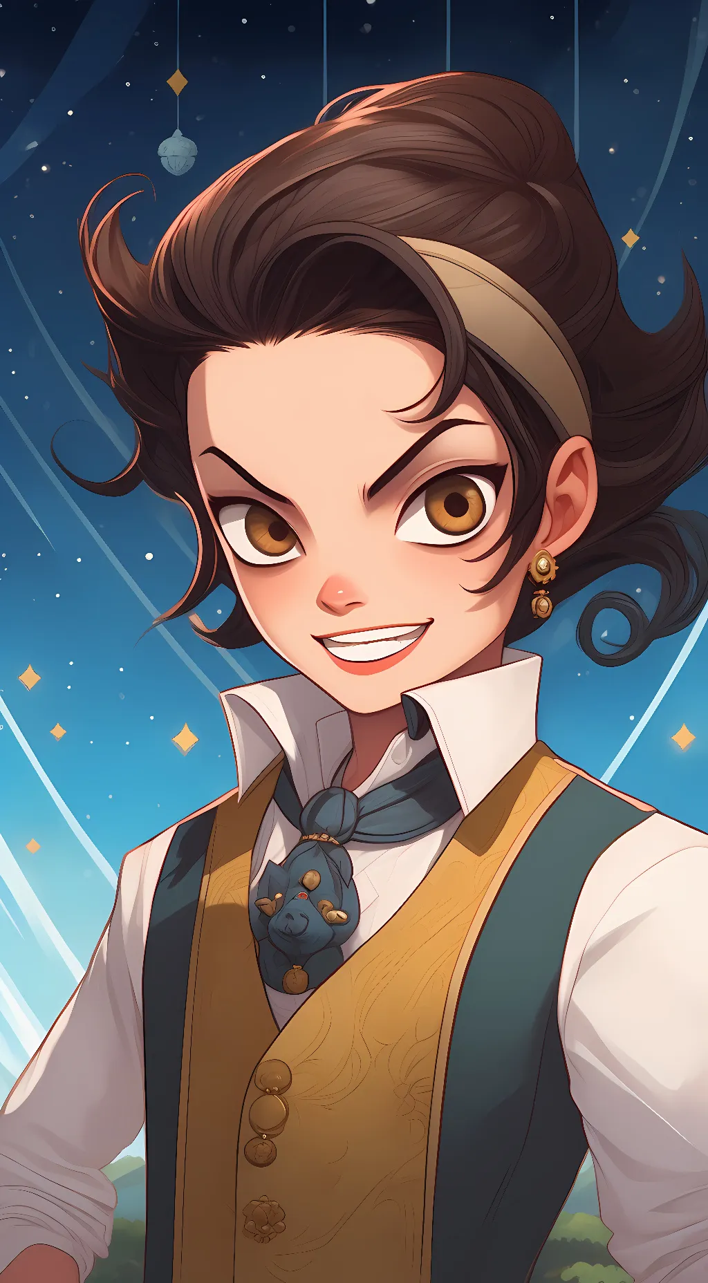 ai character: niomi background
