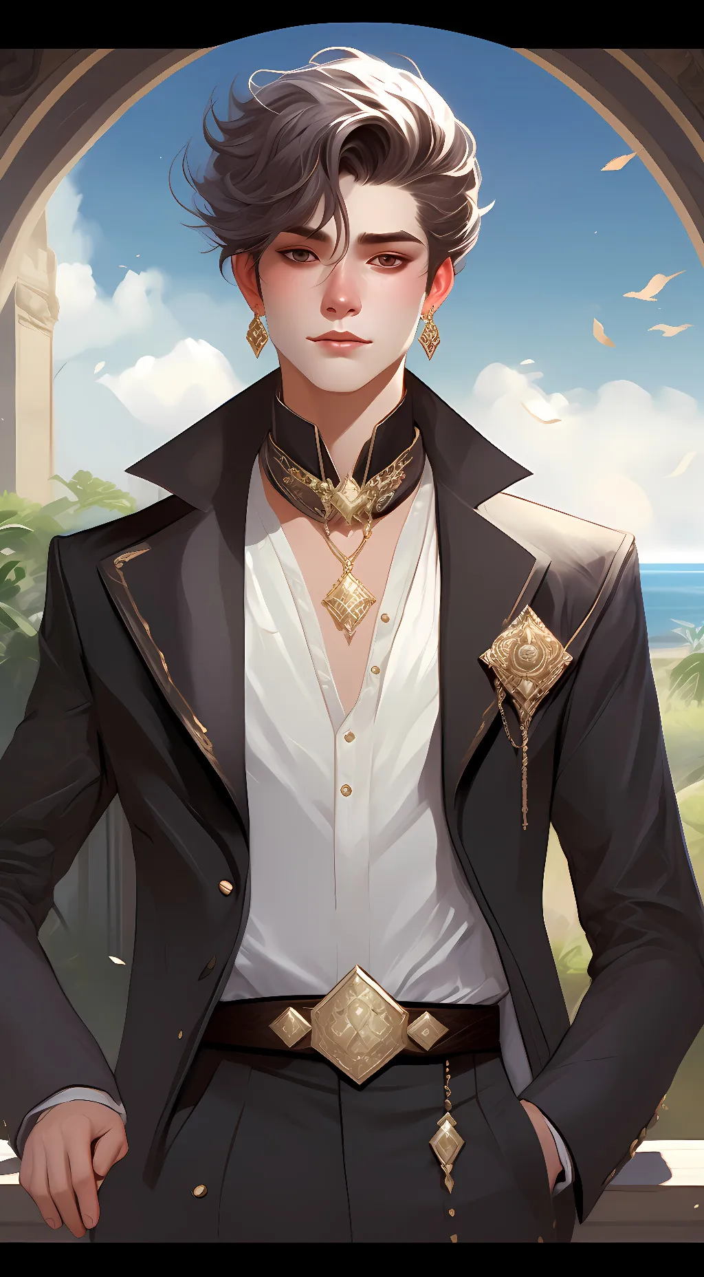 ai character: eli  background