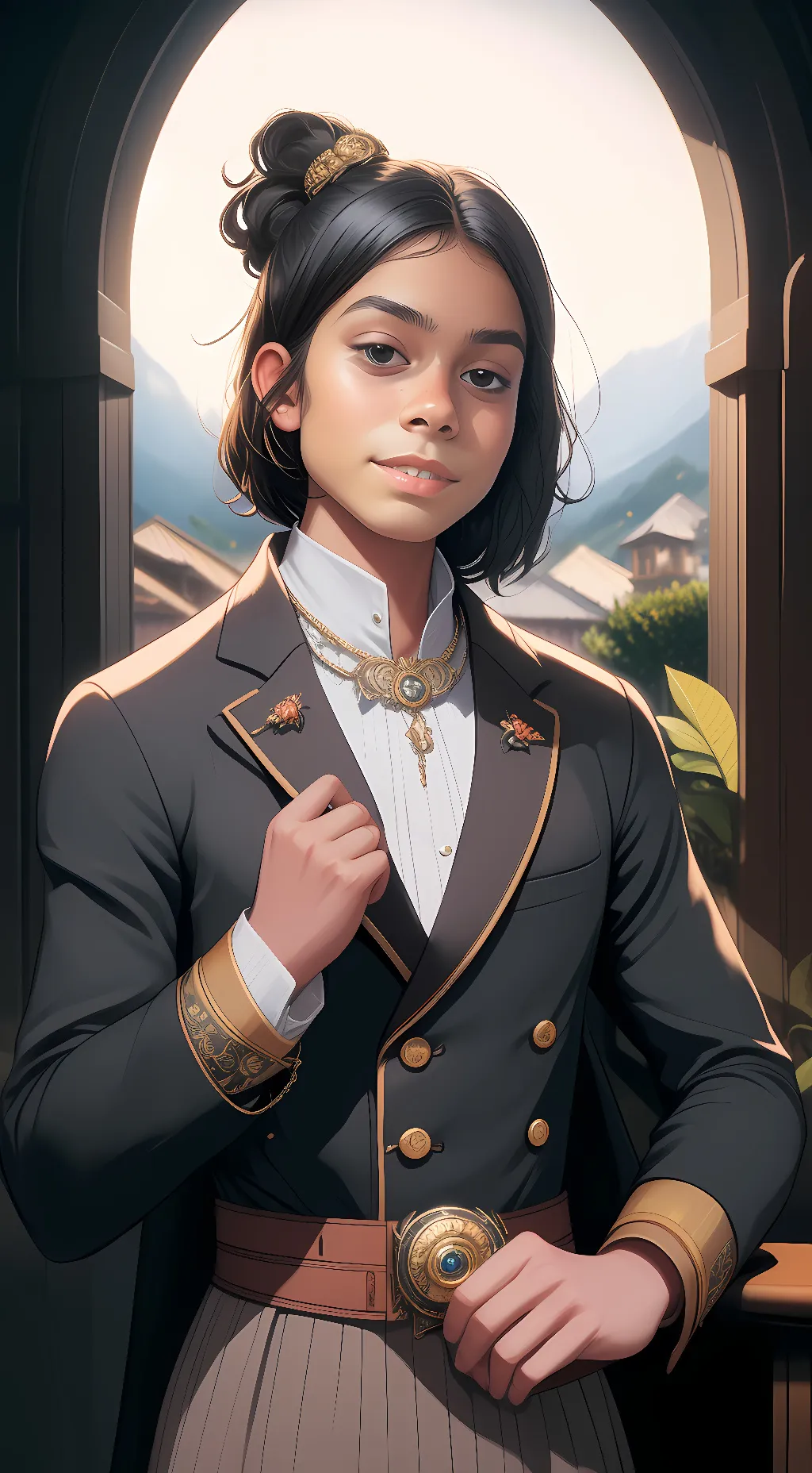 ai character: Liliana background
