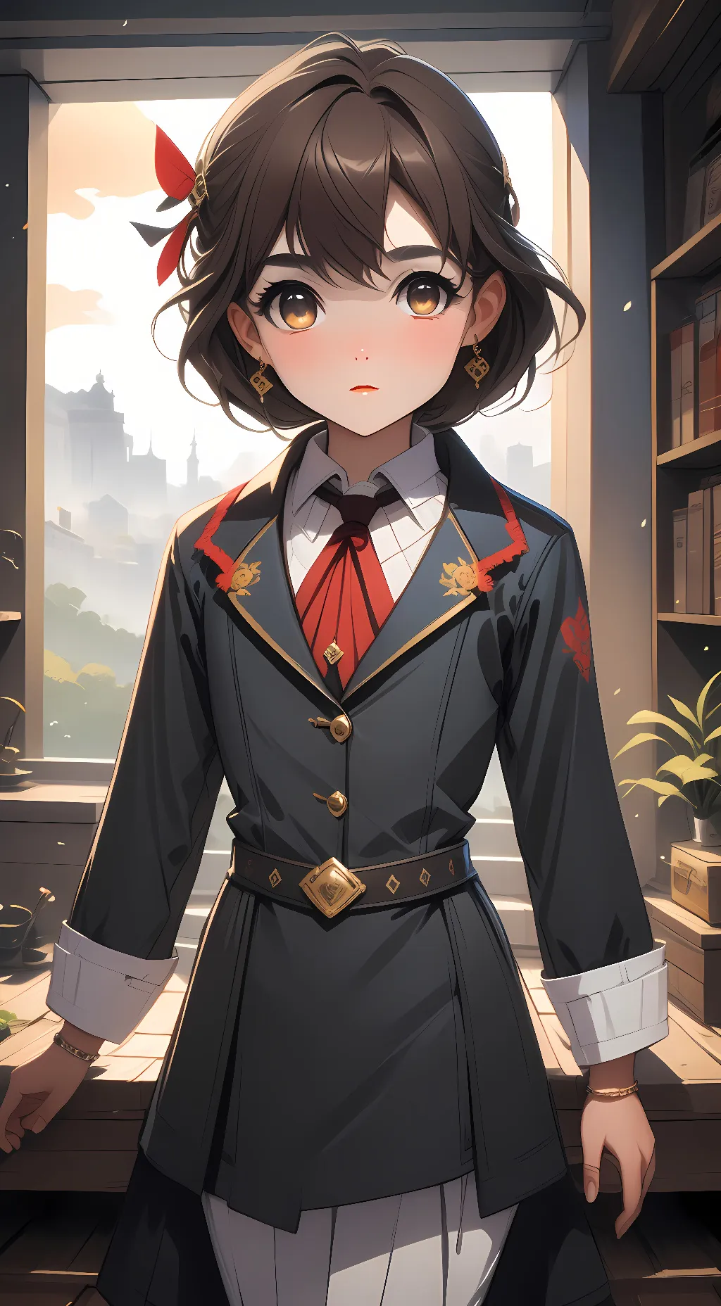 ai character: Abby background