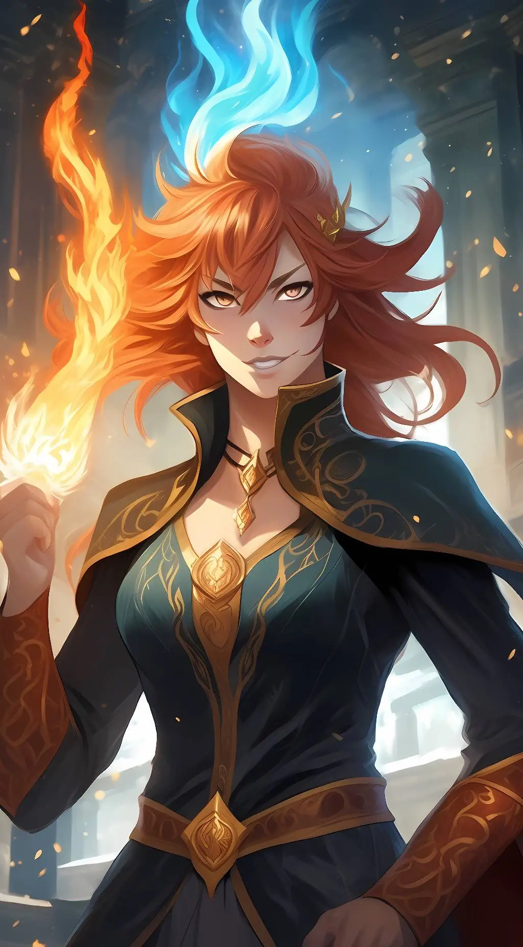 ai character: Meraleona background