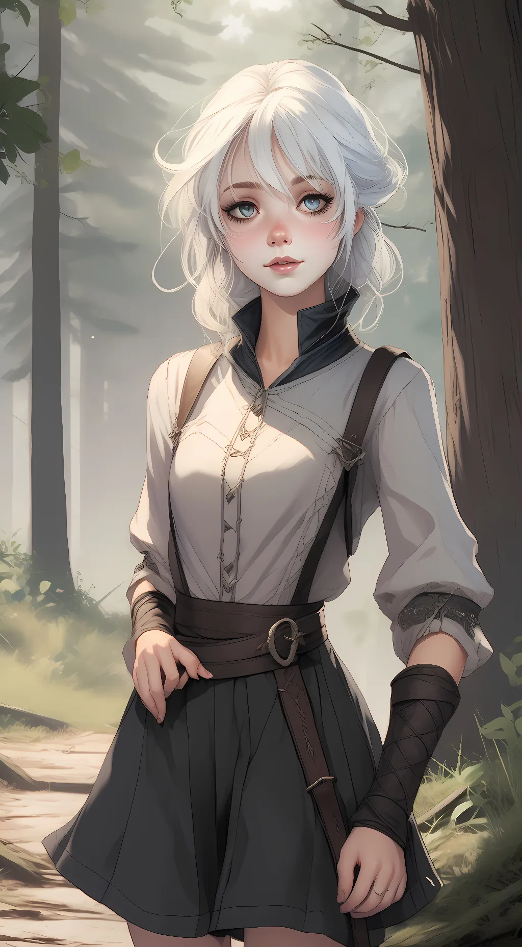 ai character: Aurore  background