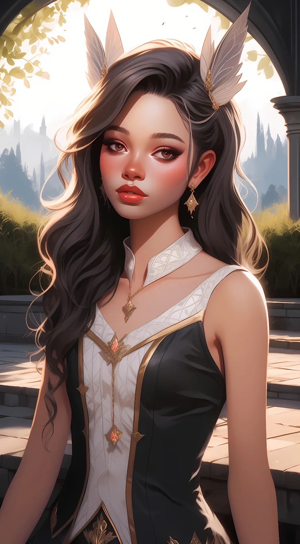 ai character: Jazzy background