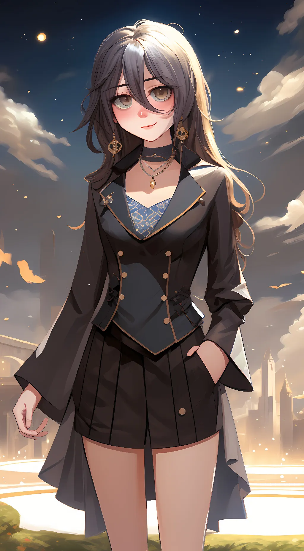 ai character: ~... M4x.... ~ background