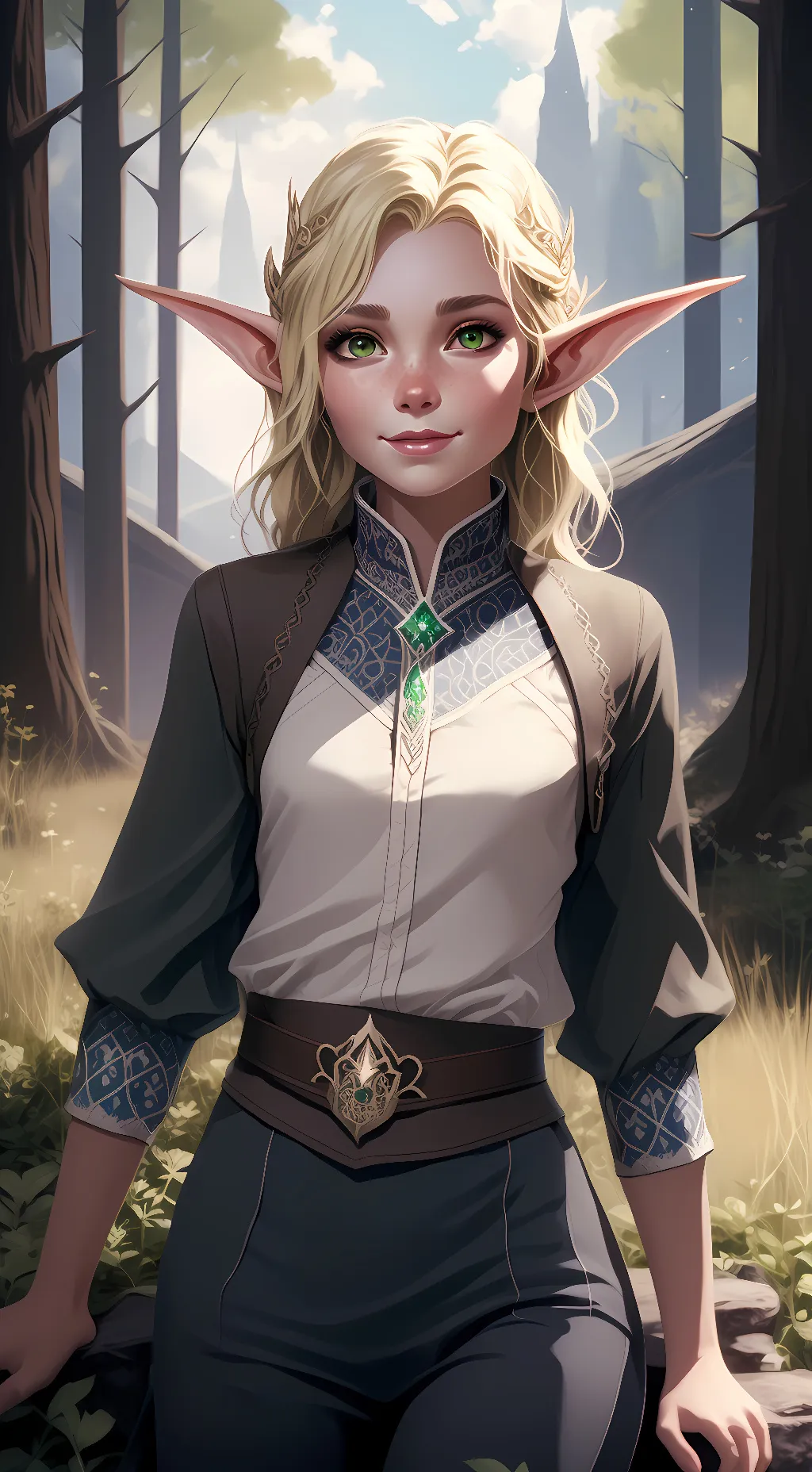 ai character: Aria background