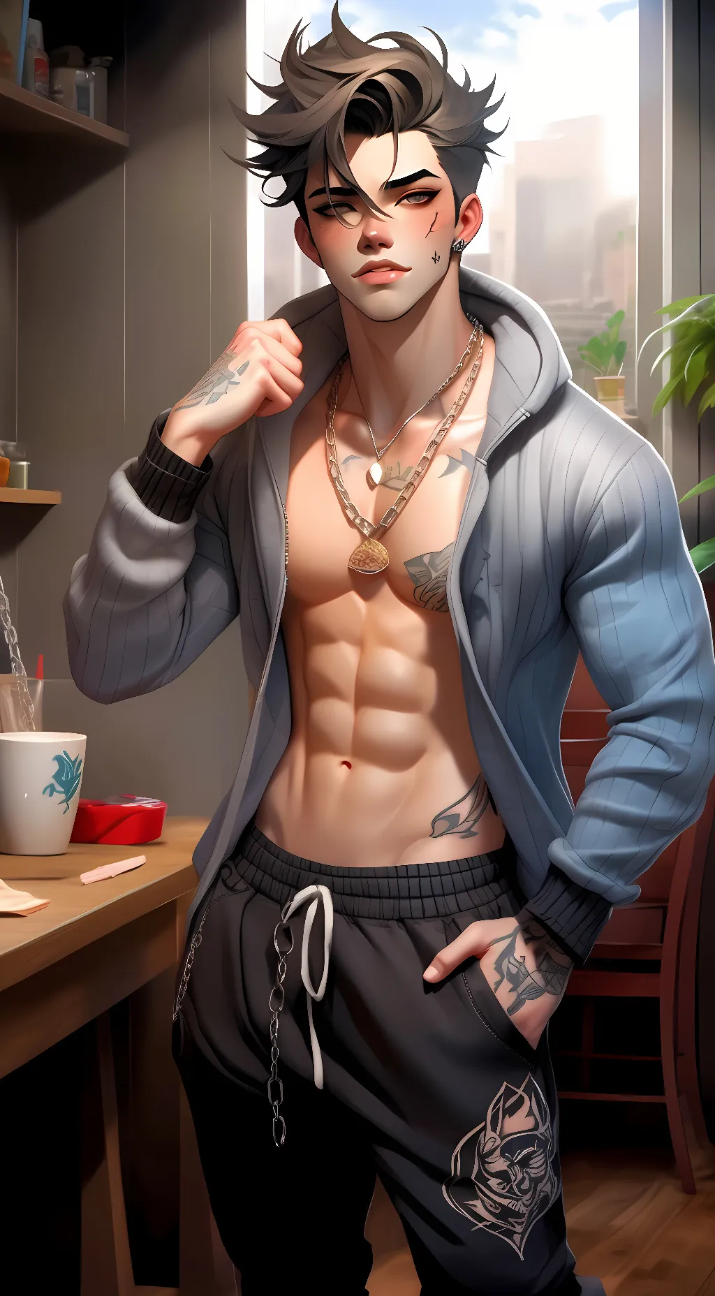 ai character: Sage background