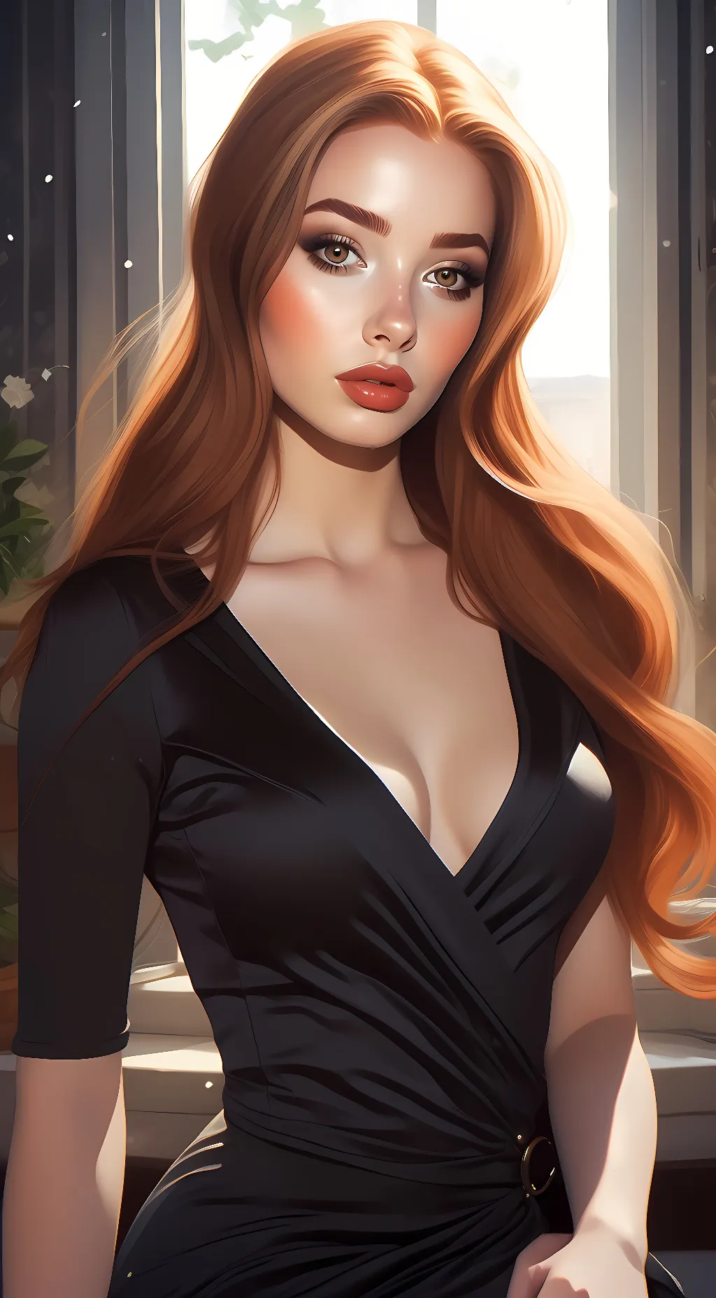 ai character: Nana  background