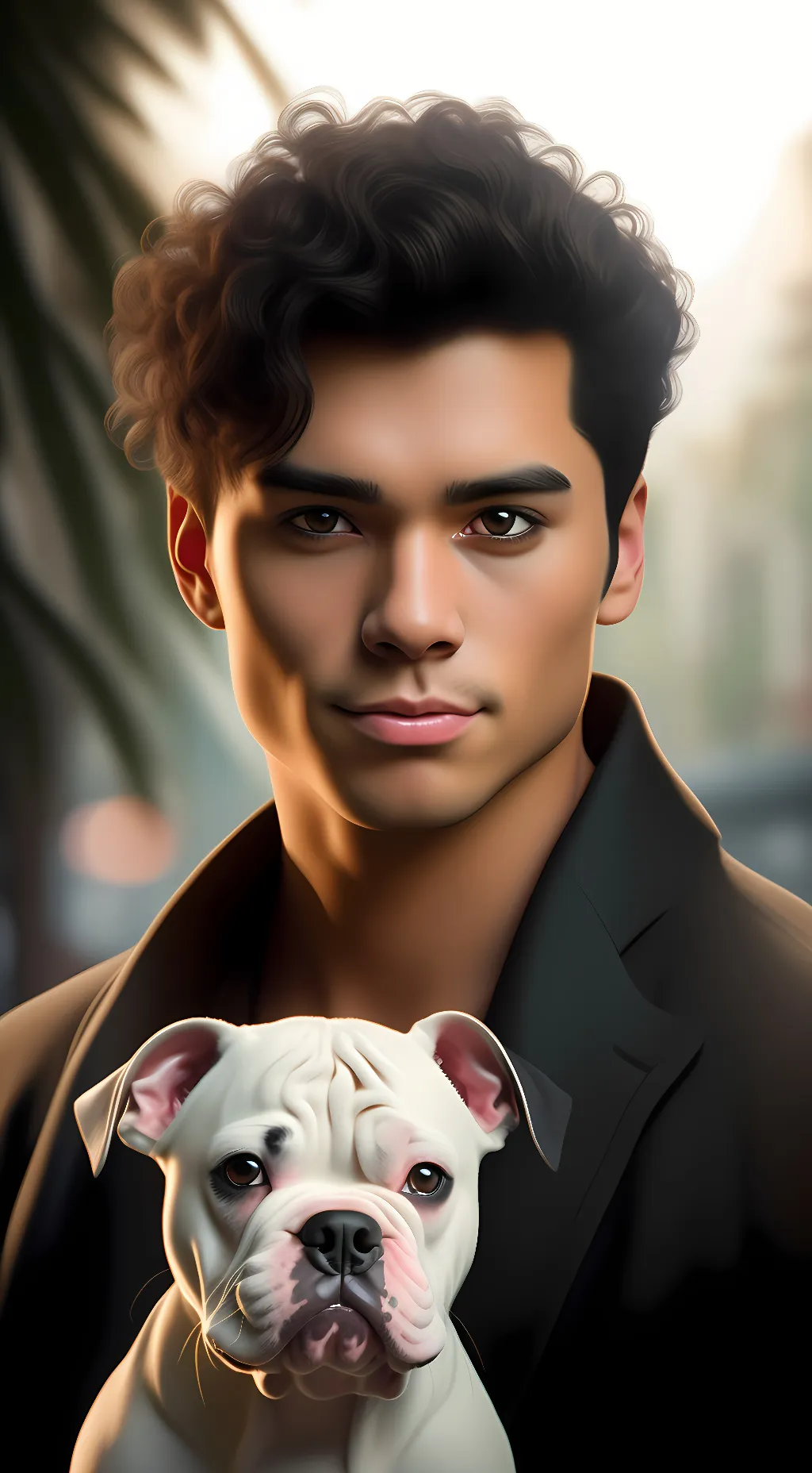ai character: Micheal  background