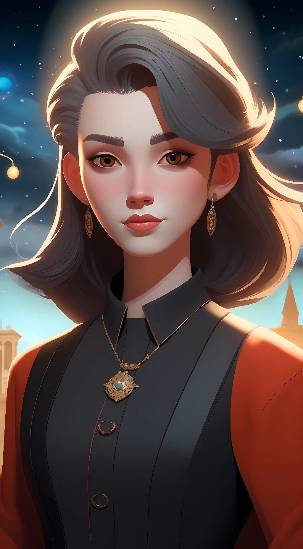 ai character: fem background
