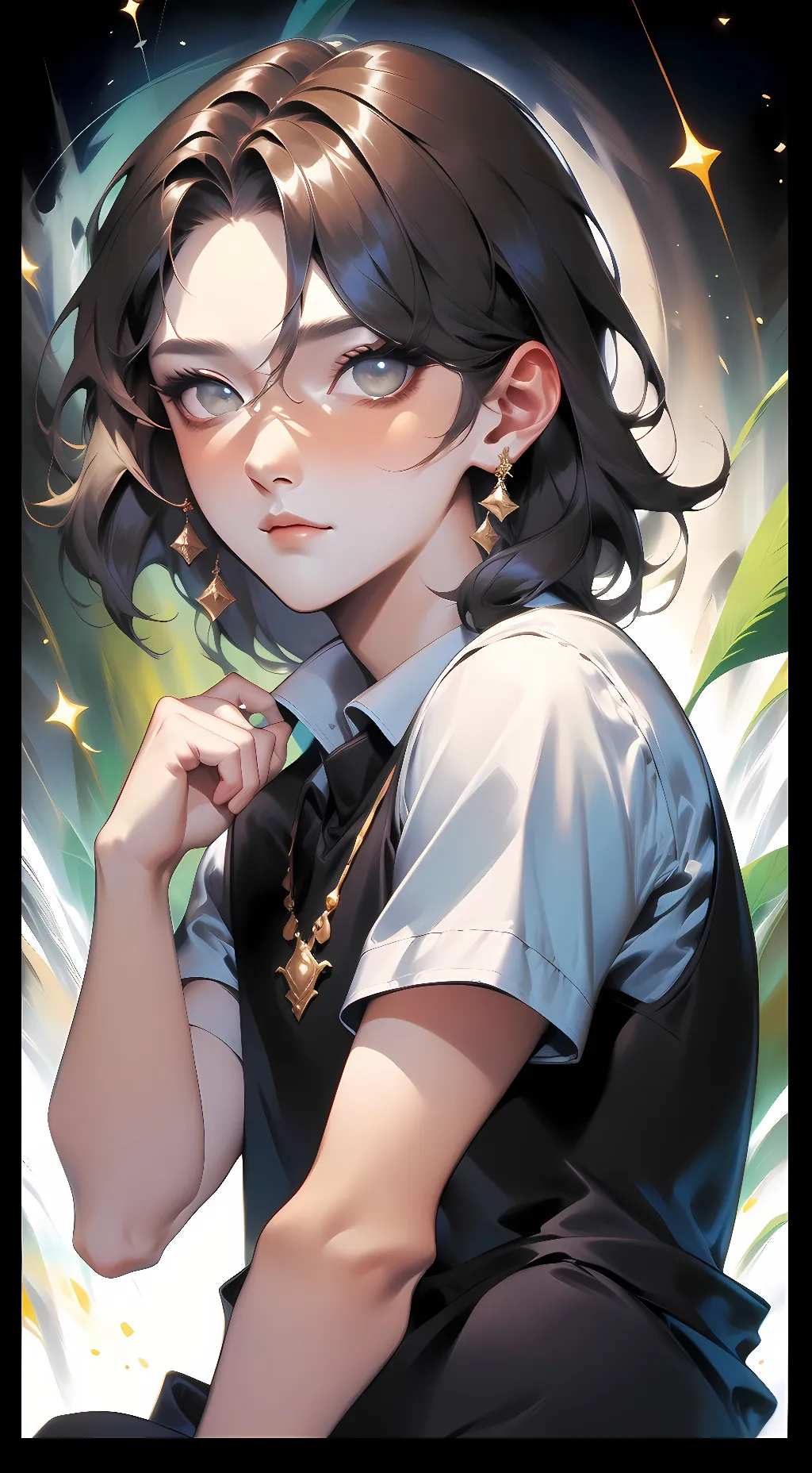 ai character: Kat background