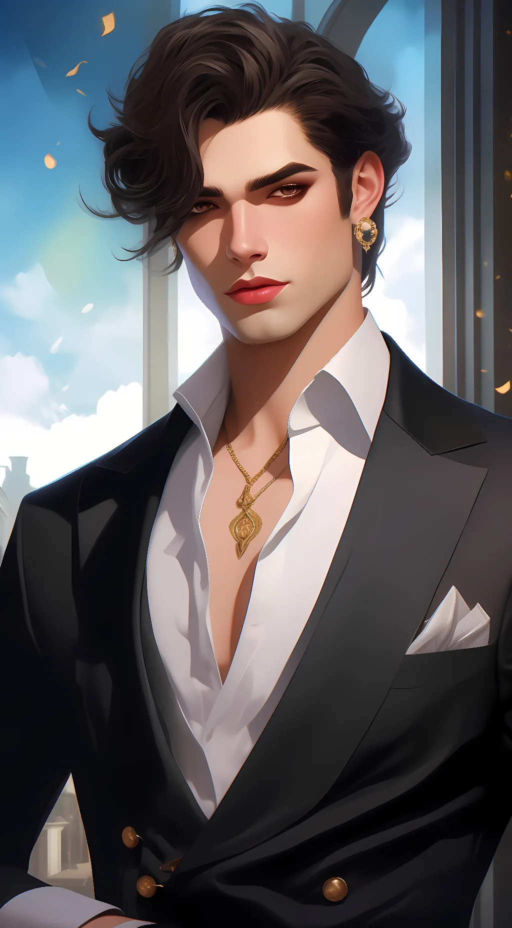 ai character: The gyatt guy background