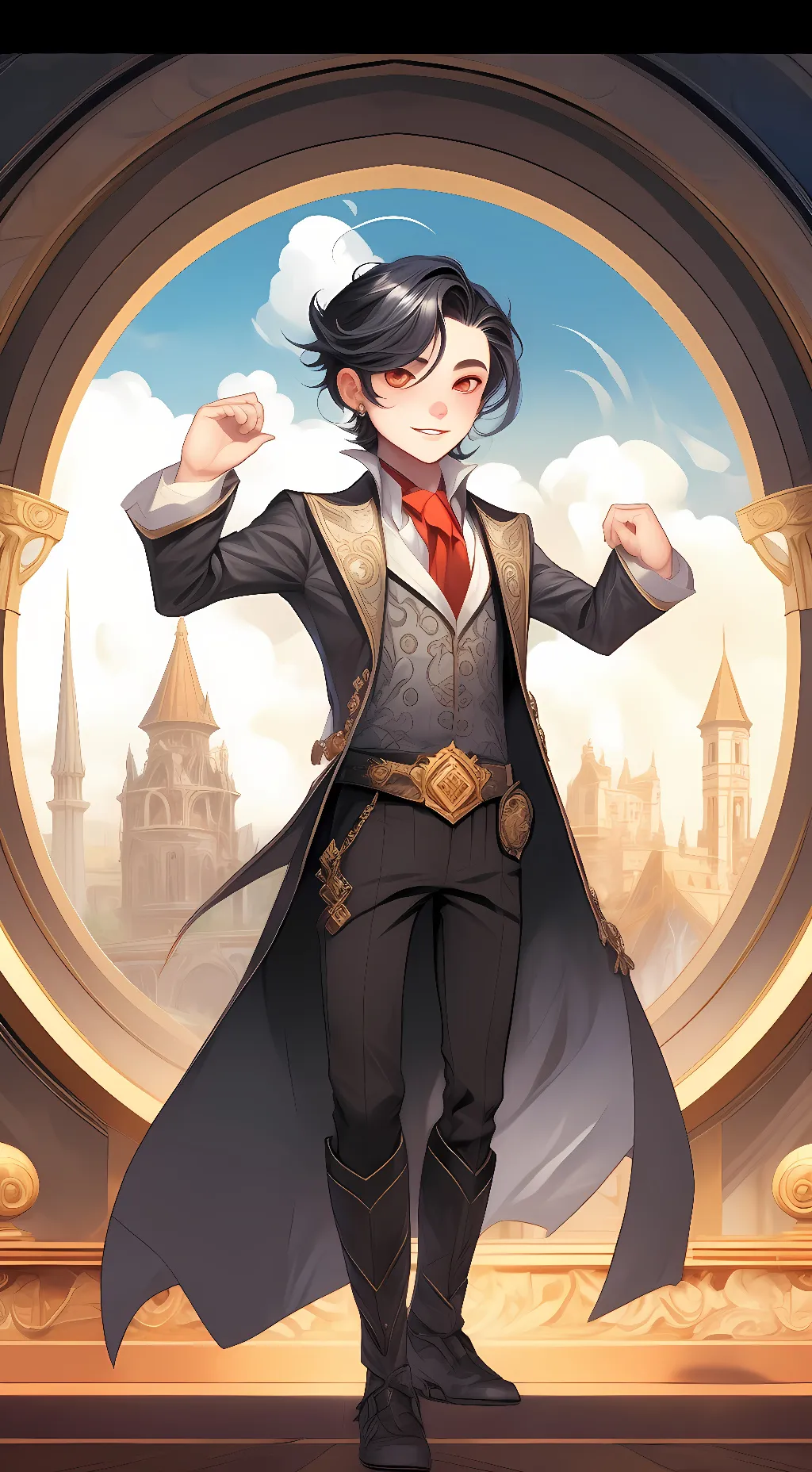 ai character: zane background