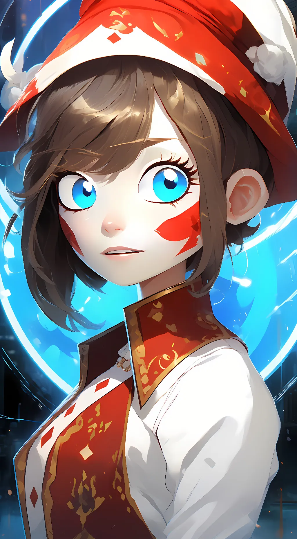 ai character: Pomni (TADC) background