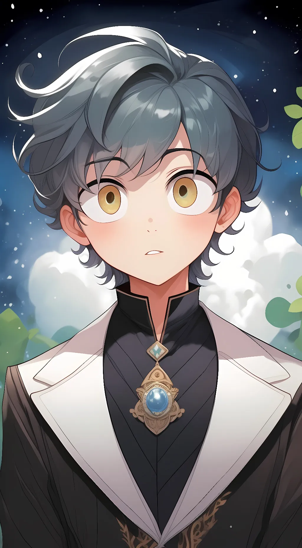 ai character: deku background