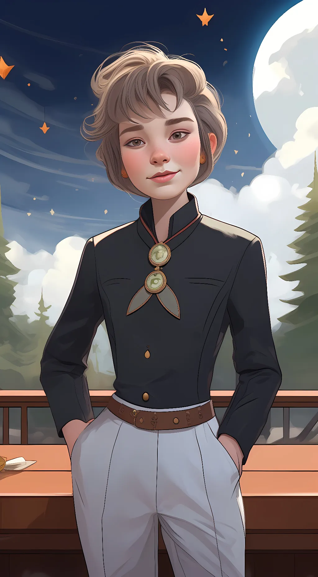 ai character: Hooland background