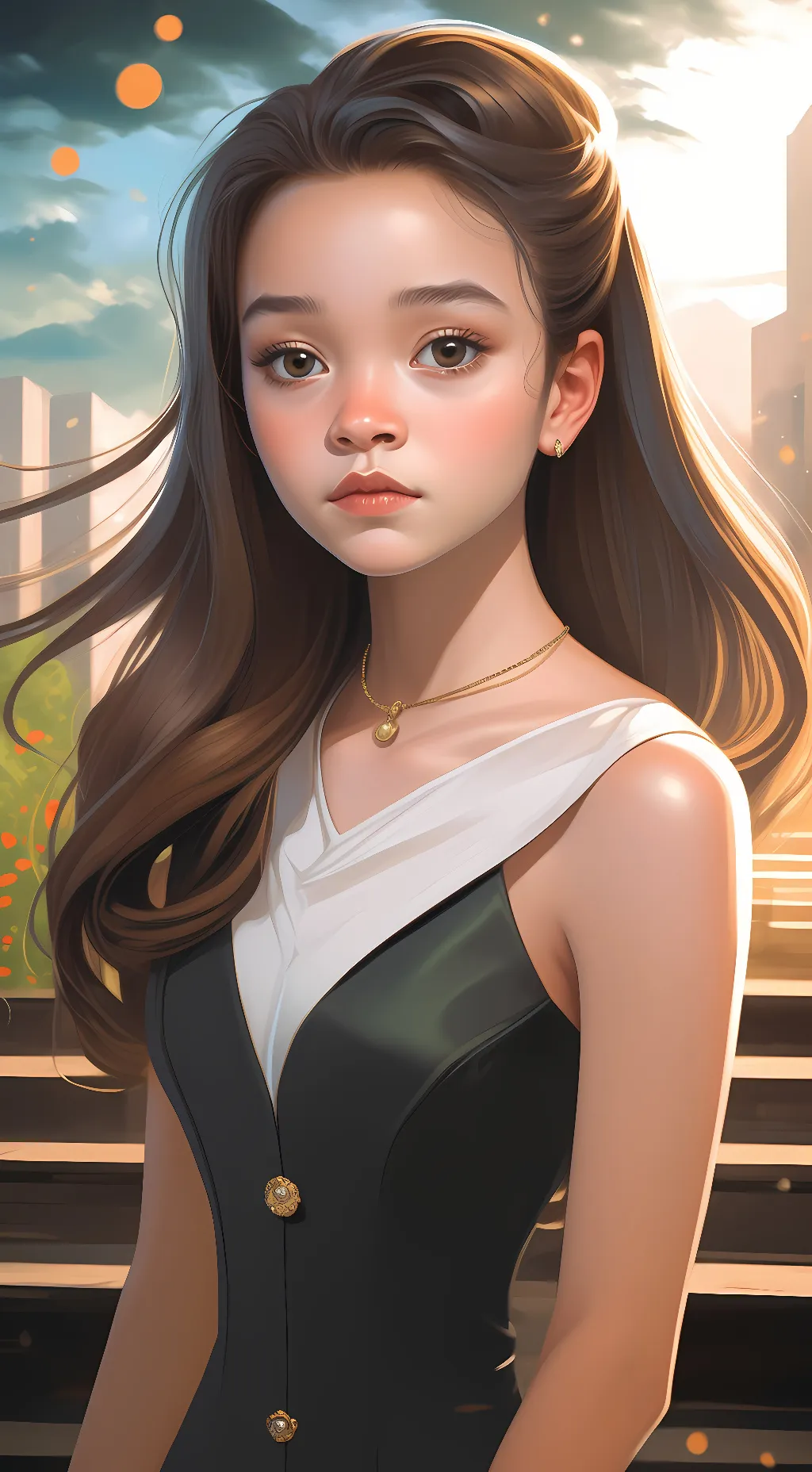 ai character: Sarah  background
