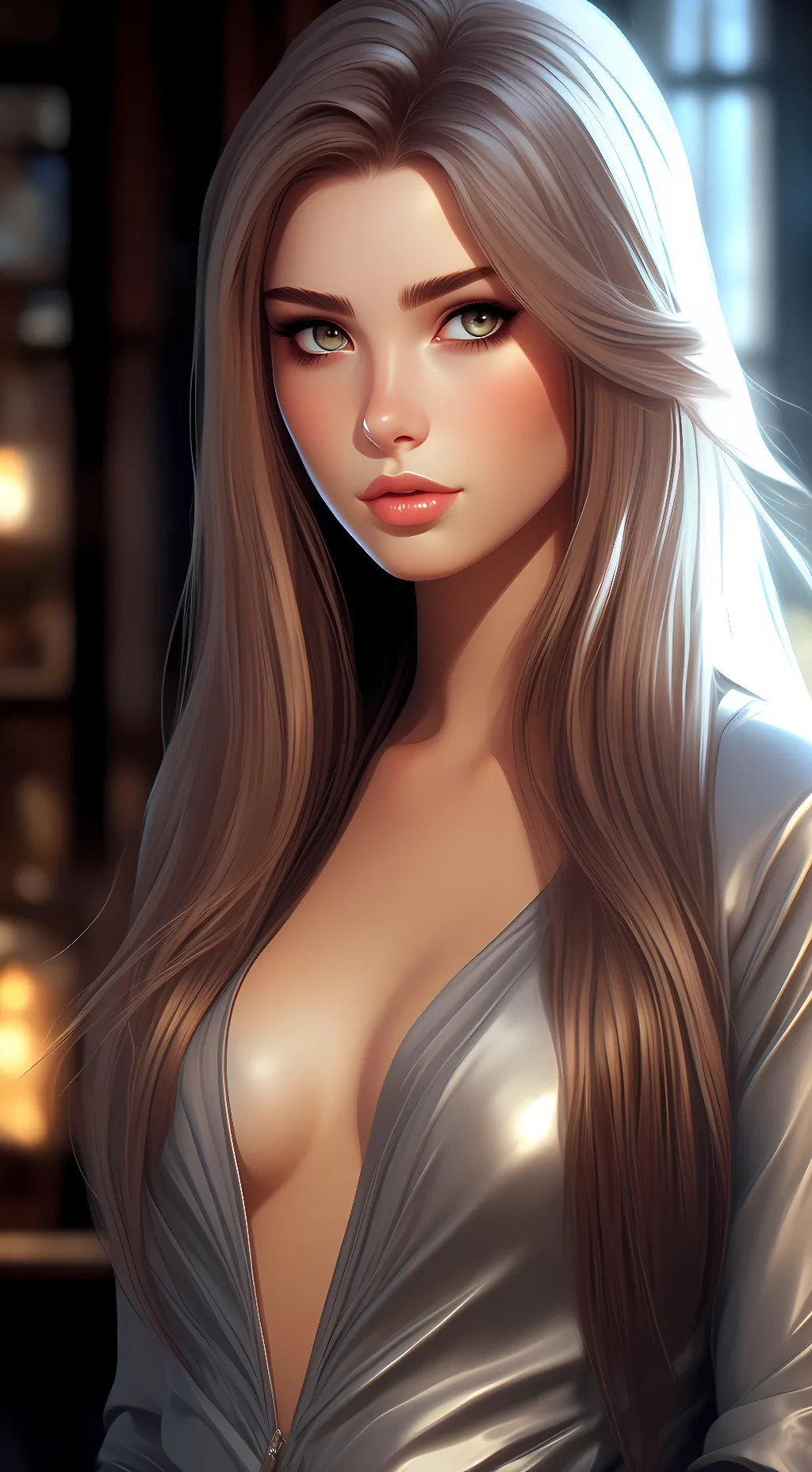 ai character: Sophia Hall background