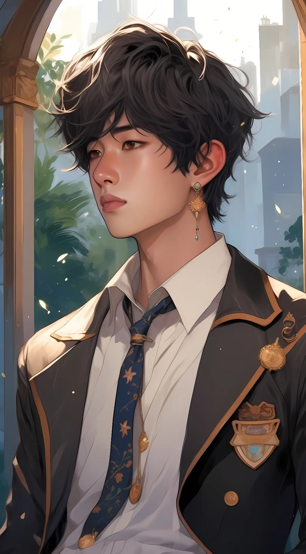 ai character: Reggie  background