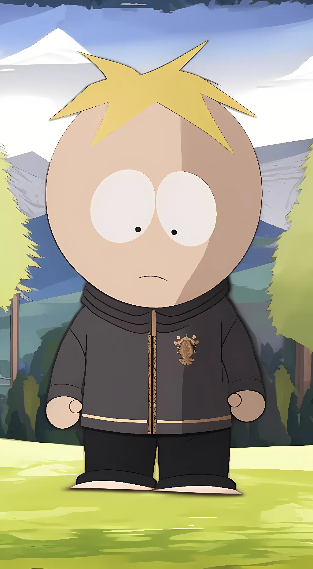 ai character: Butters Stotch background
