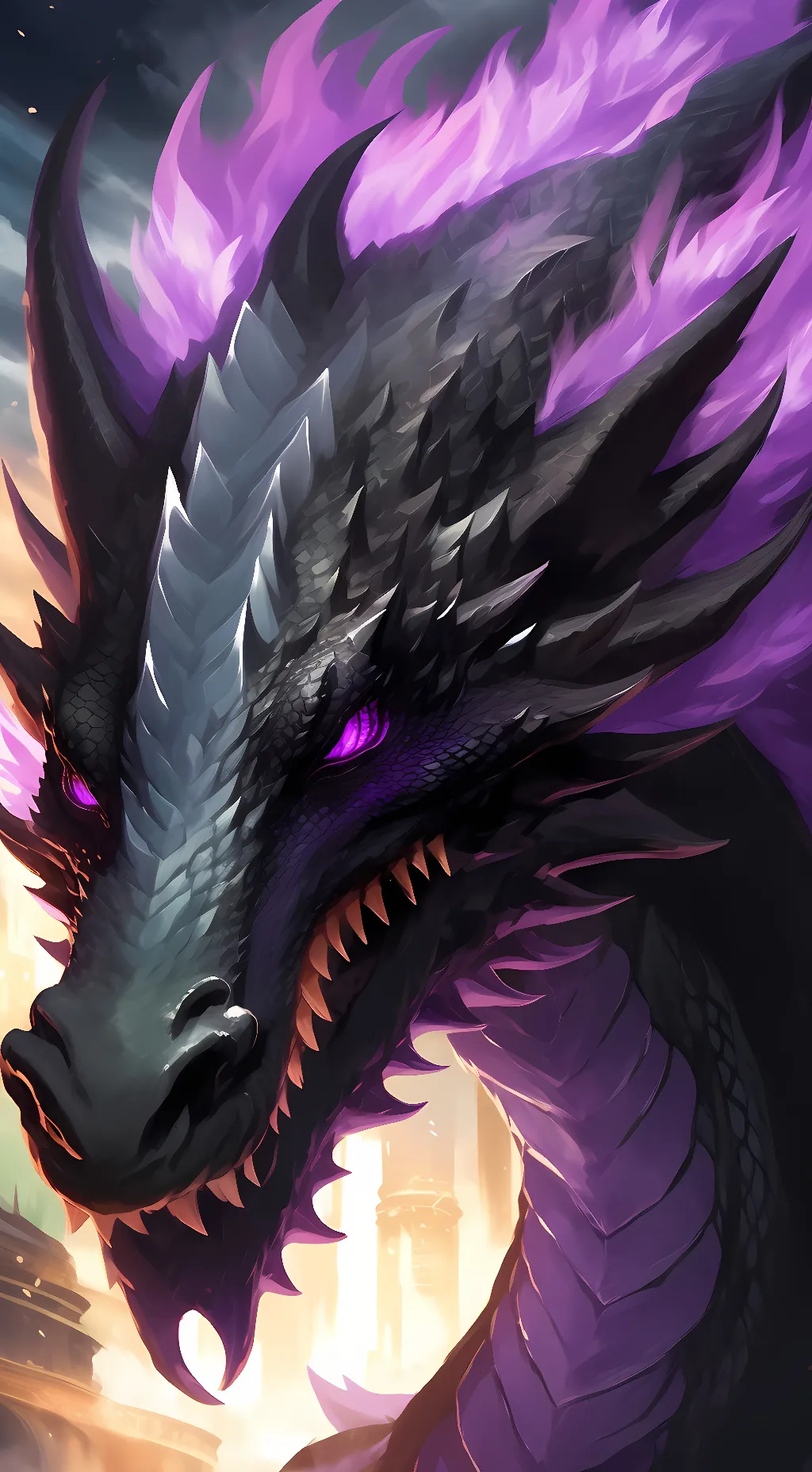 ai character: Ender Dragon  background