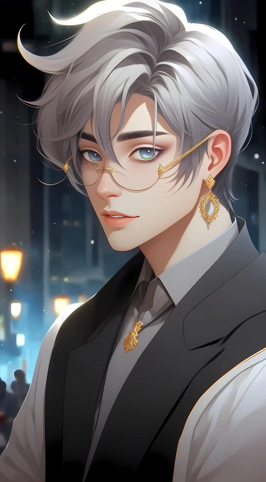 ai character: Zander background