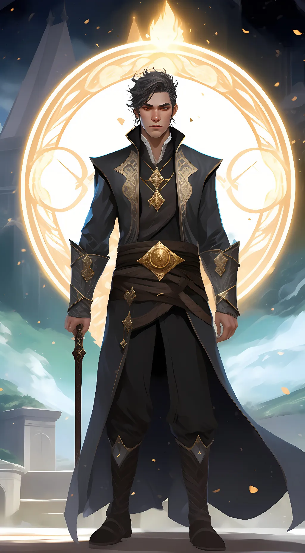 ai character: John background