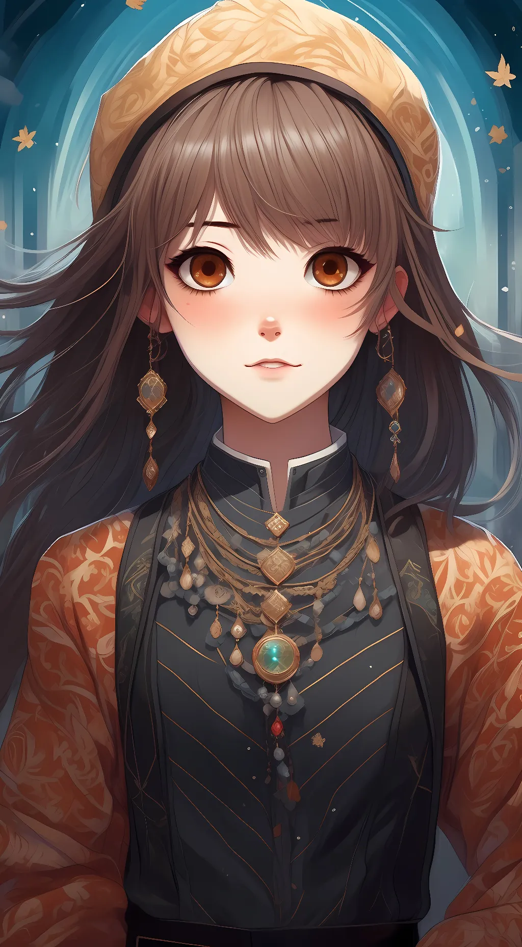 ai character: anna little sister background