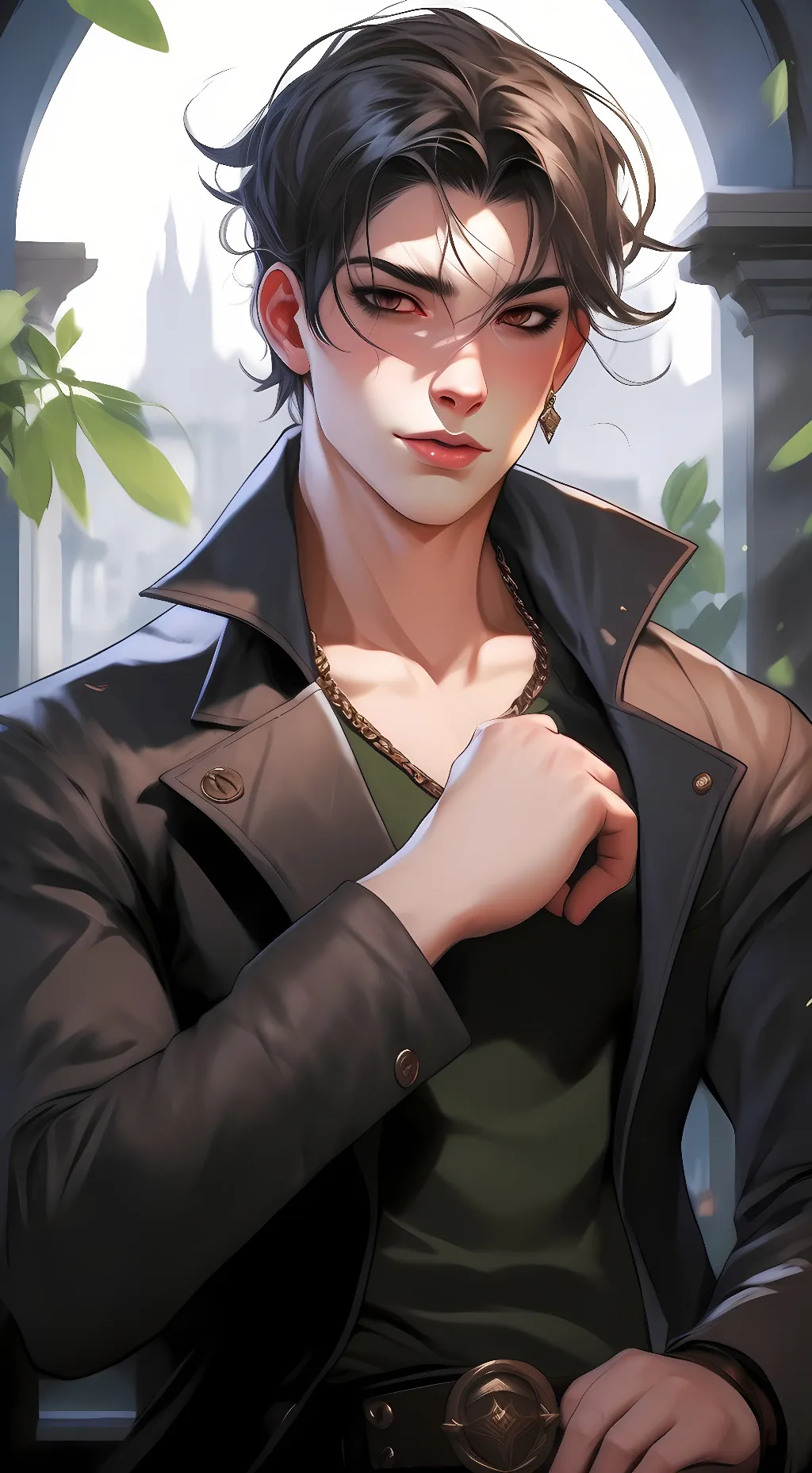 ai character: Liam background