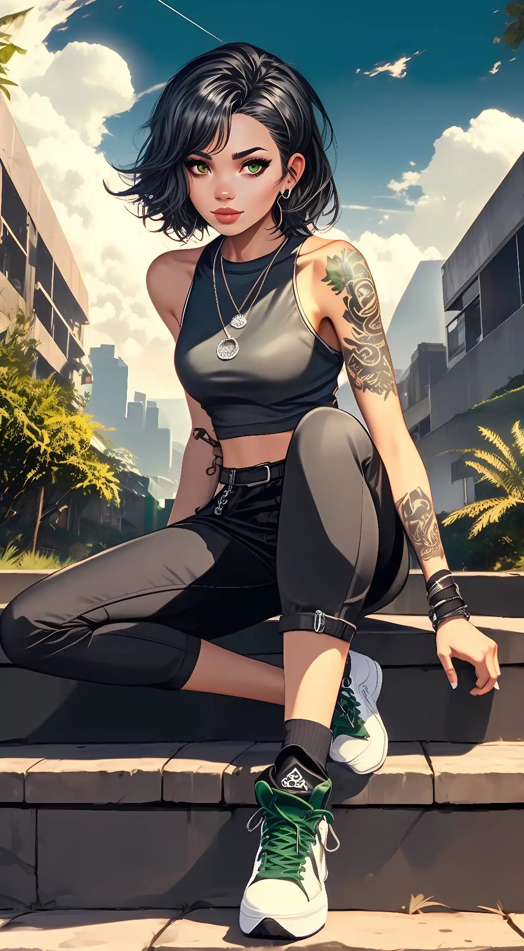 ai character: Mallory background