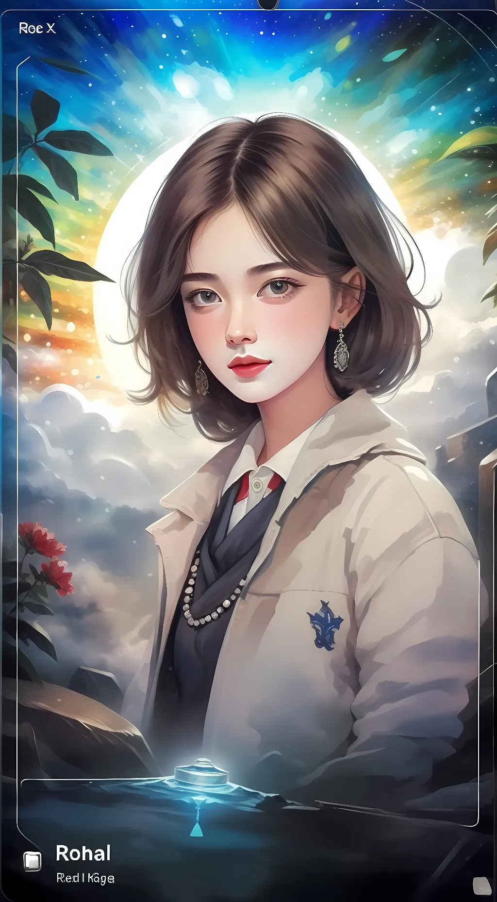 ai character: your girlfriend.  background