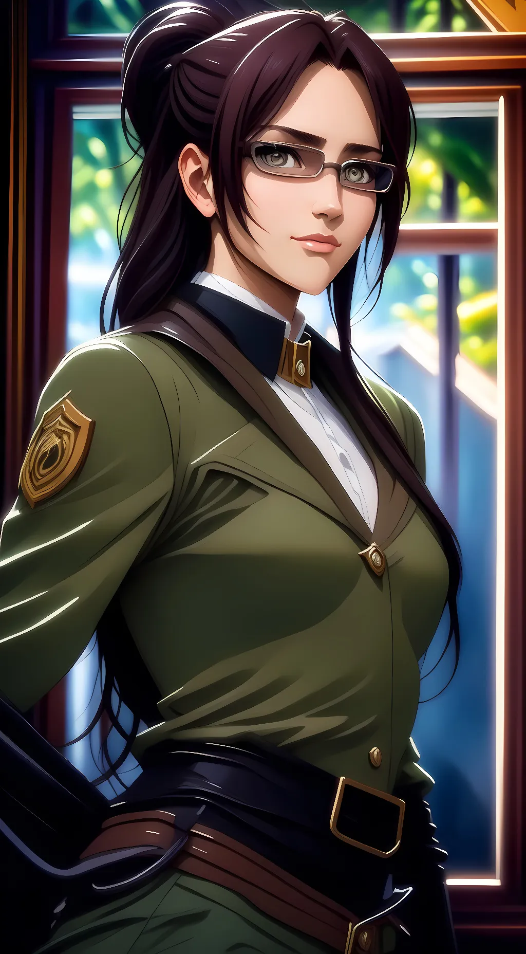 ai character: Hange Zoe background