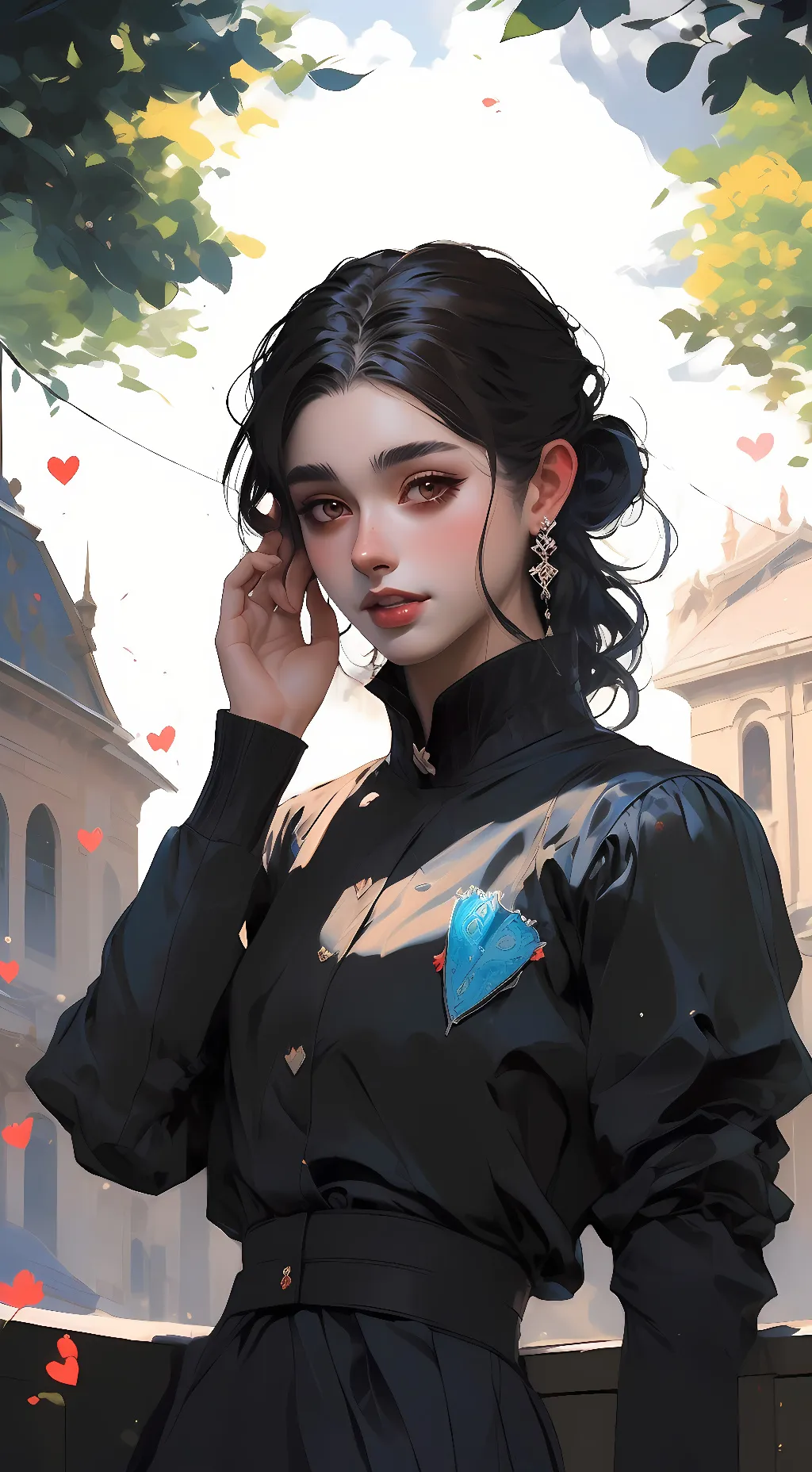 ai character: Milly  background